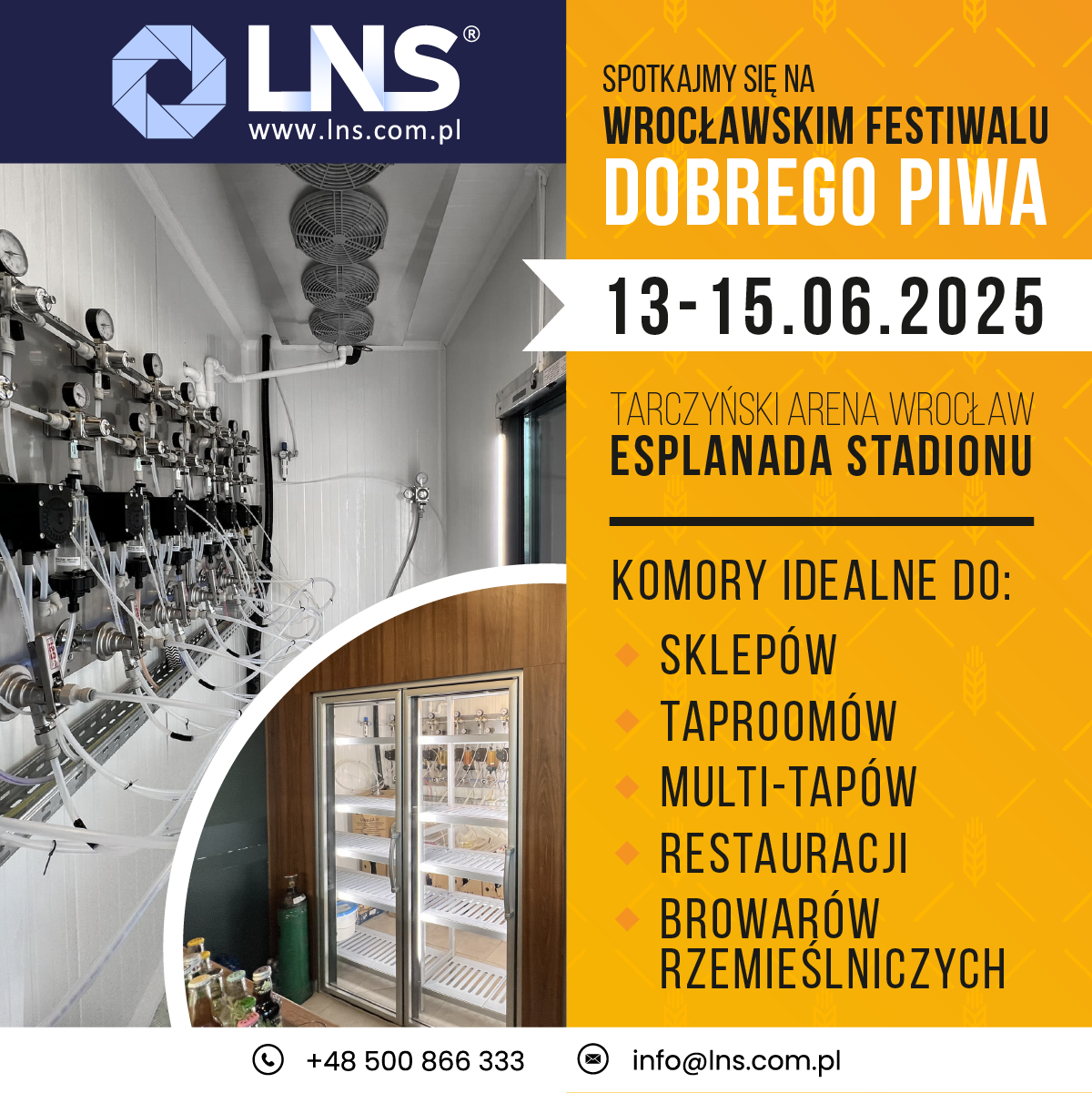 Komory chłodnicze na piwo Komory chłodnicze na piwo