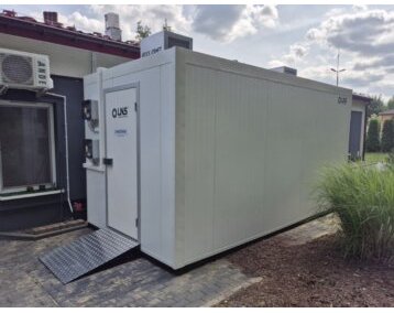 komora dwustrefowa chłodniczo-mroźnicza