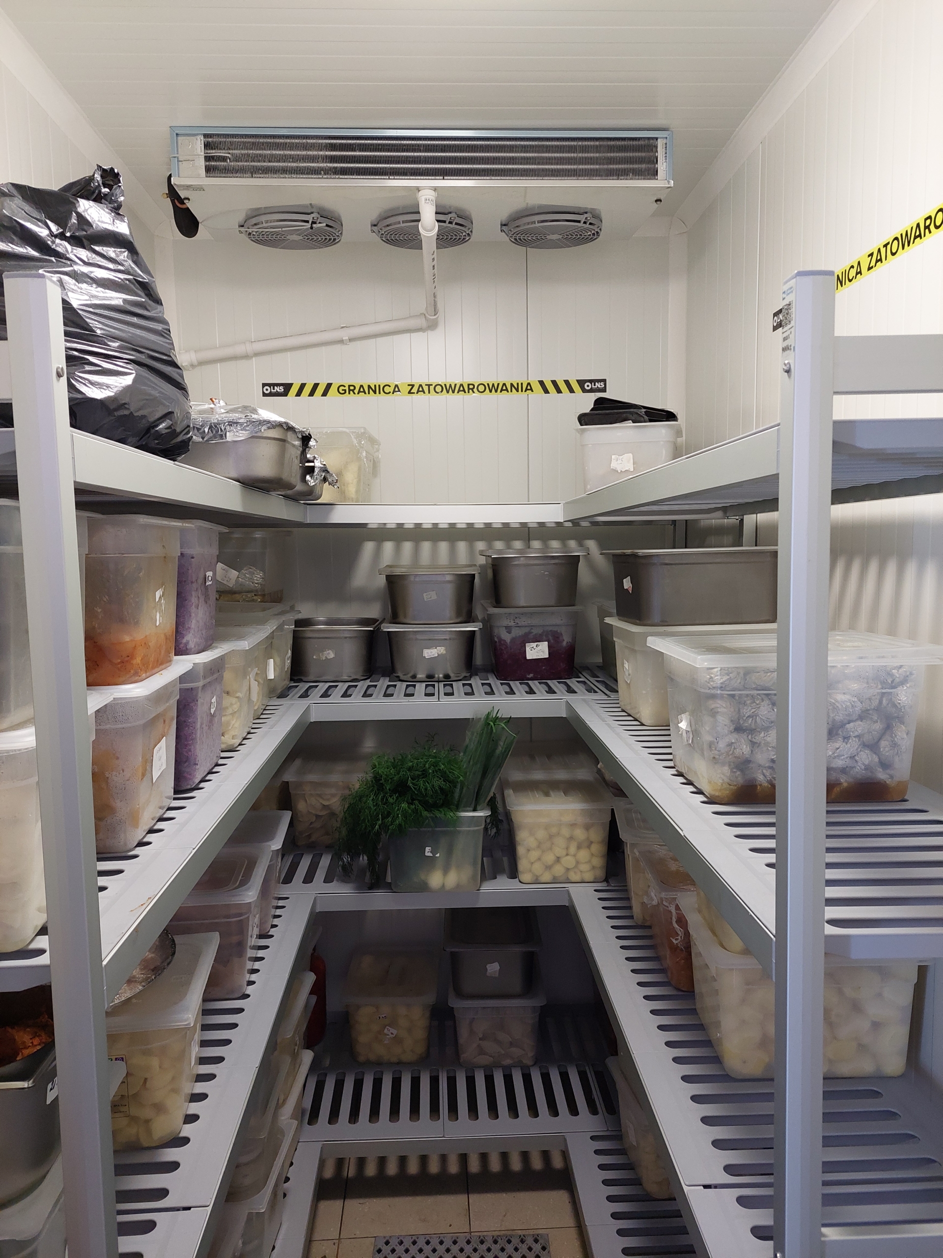 Komora chłodnicza wewnętrzna